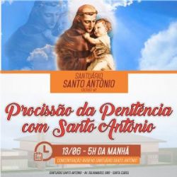 DESTAQUE: Dia de Santo Antnio ser comemorado hoje em Cceres com celebraes e quermesse