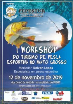 WORKSHOP: Nesta tera vai discutir turismo de pesca em Mato Grosso