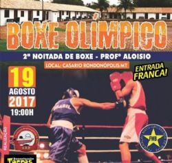 COMPETIO: Rondonpolis ter 2 Noitada de Boxe Olmpico no Casario